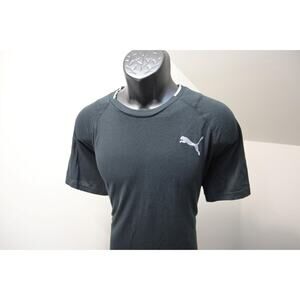Puma Gym Shirt DryCell Loose Short Sleeve Black Athletic Tee Mens Size XL